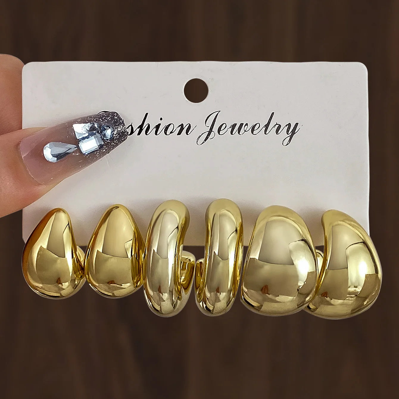 The Gold Edit — 6-Piece Hoop Set
