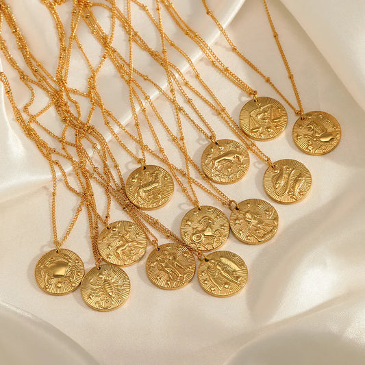 Written In The Stars — Zodiac Sign Necklace
