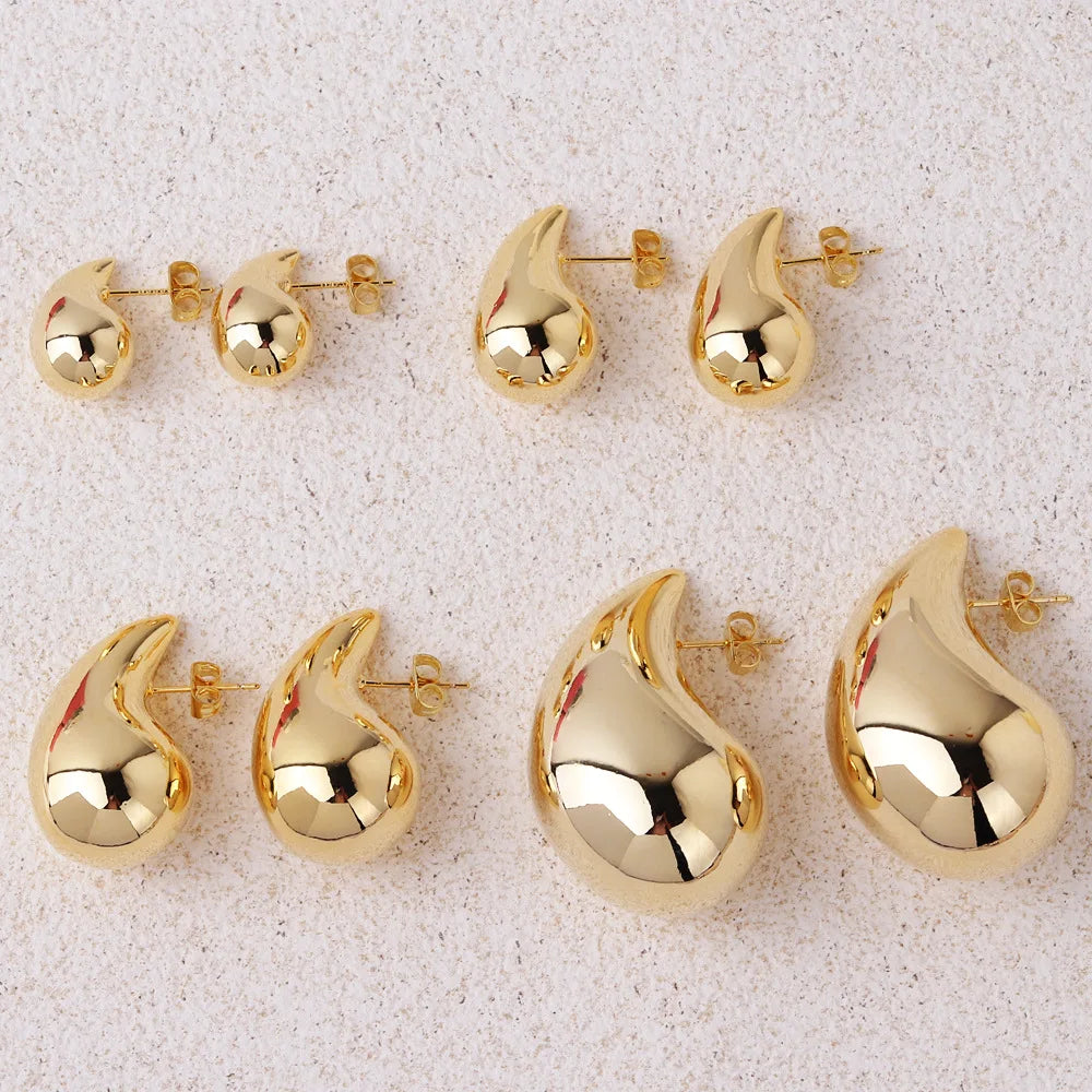 Vintage-Inspired Gold Hoops