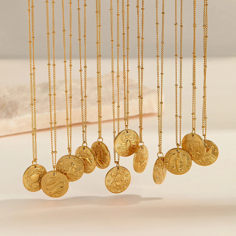 Written In The Stars — Zodiac Sign Necklace