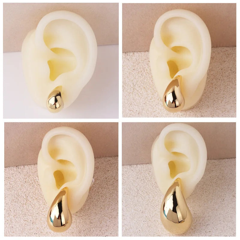 Vintage-Inspired Gold Hoops