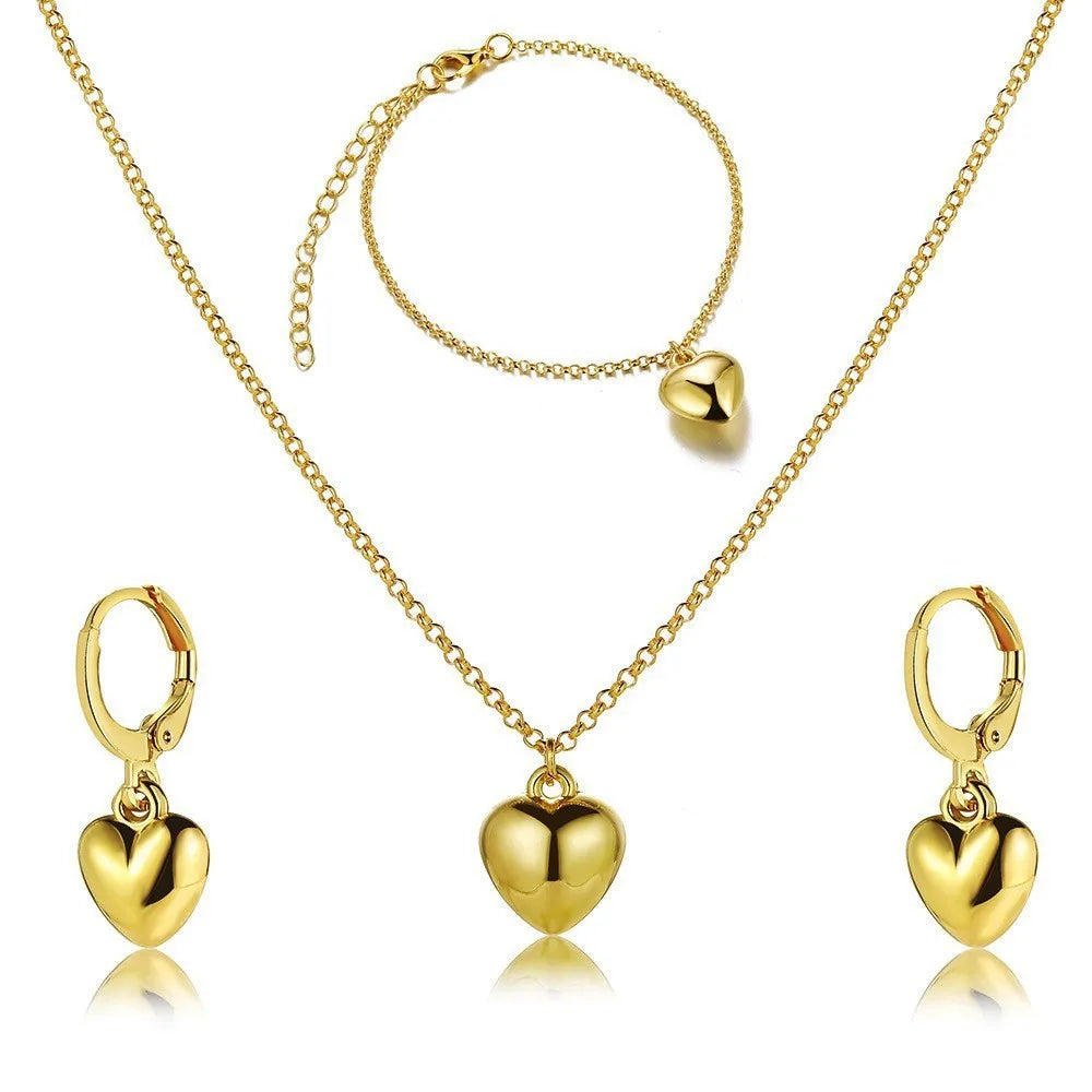 The Pearl Trio Set — Necklace, Earrings & Ring