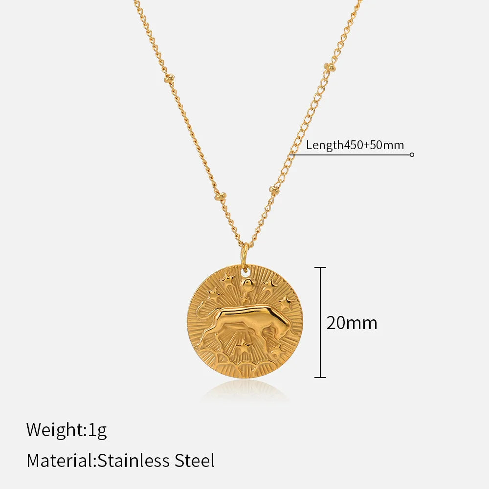 Written In The Stars — Zodiac Sign Necklace