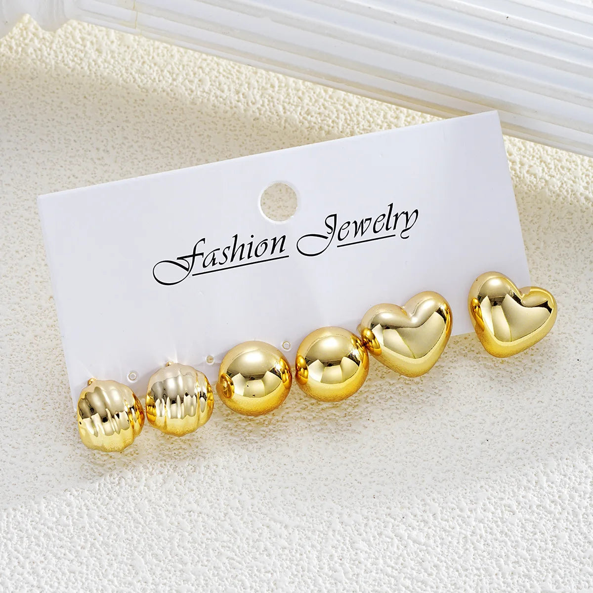 The Gold Edit — 6-Piece Hoop Set