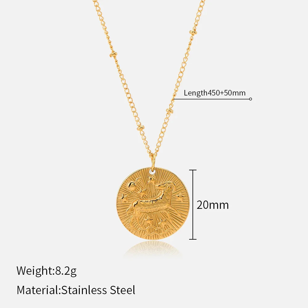 Written In The Stars — Zodiac Sign Necklace