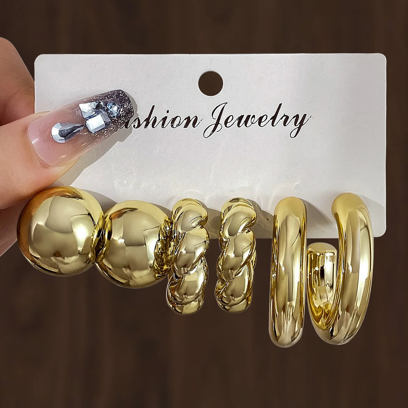 The Gold Edit — 6-Piece Hoop Set