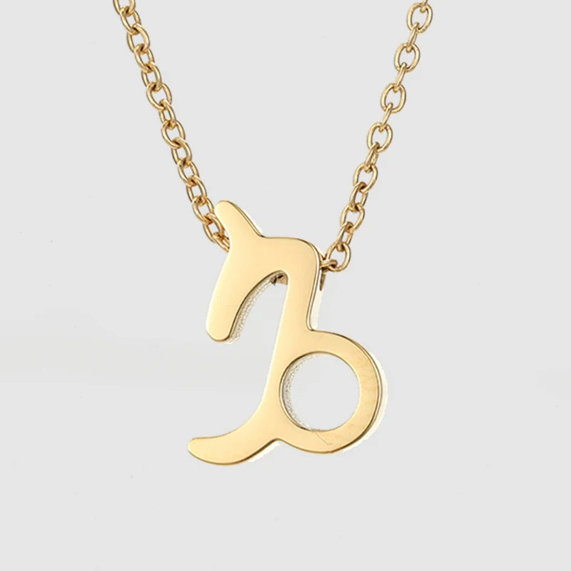 Celestial Zodiac Pendant Necklace