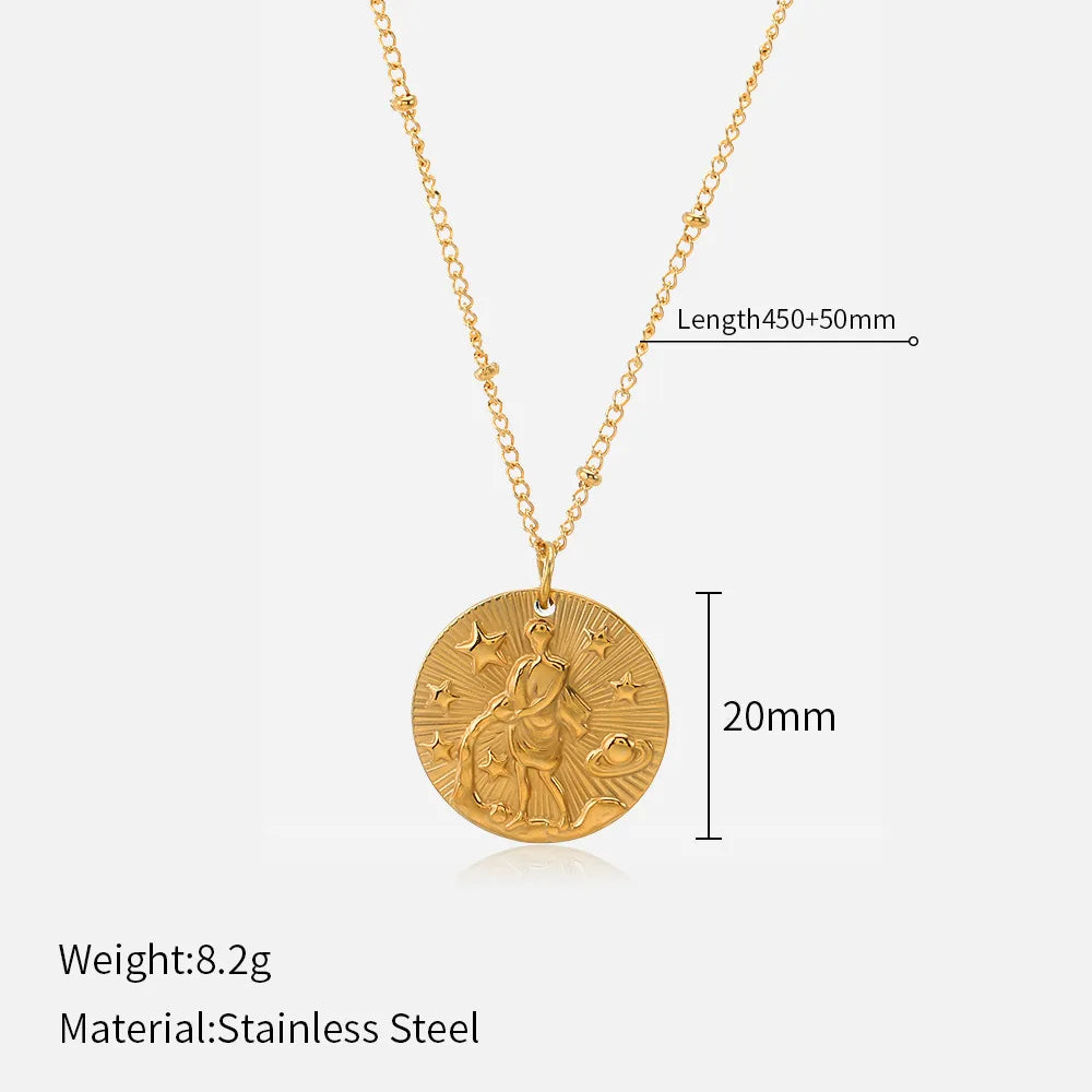 Written In The Stars — Zodiac Sign Necklace