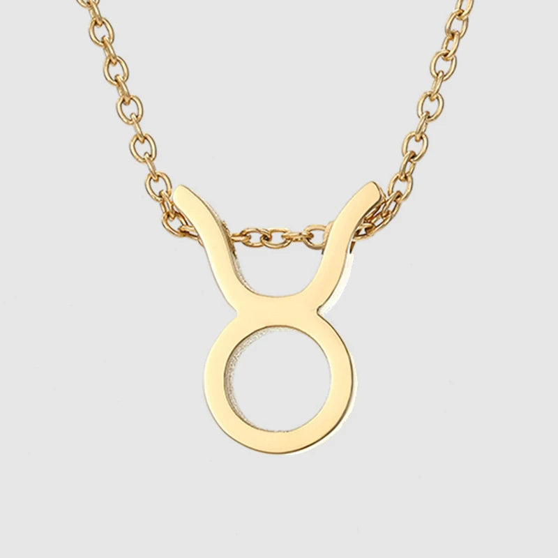 Celestial Zodiac Pendant Necklace