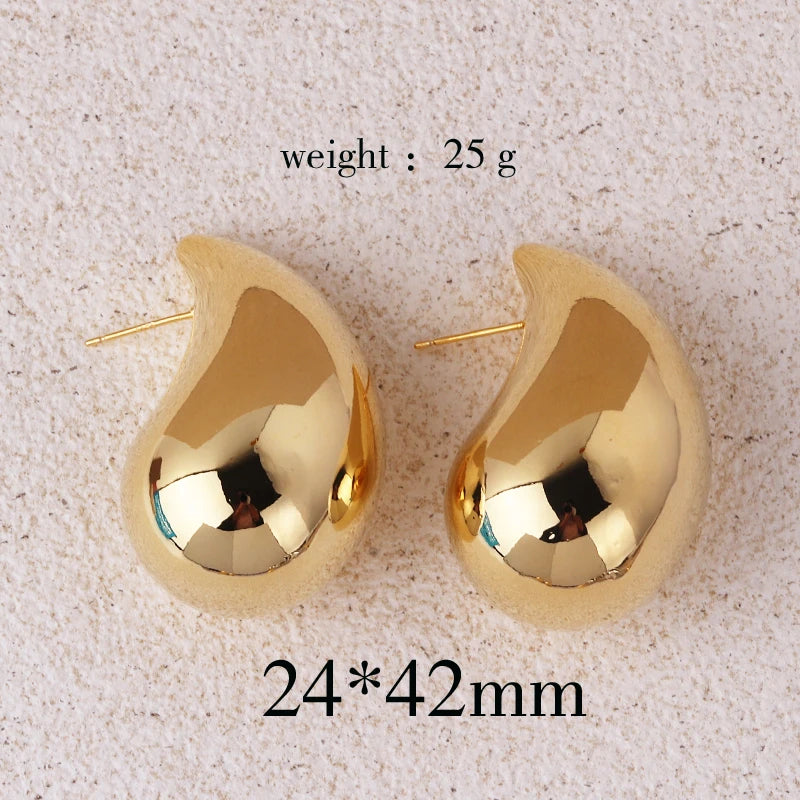 Vintage-Inspired Gold Hoops