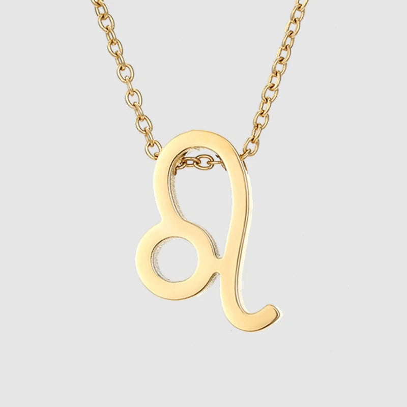 Celestial Zodiac Pendant Necklace