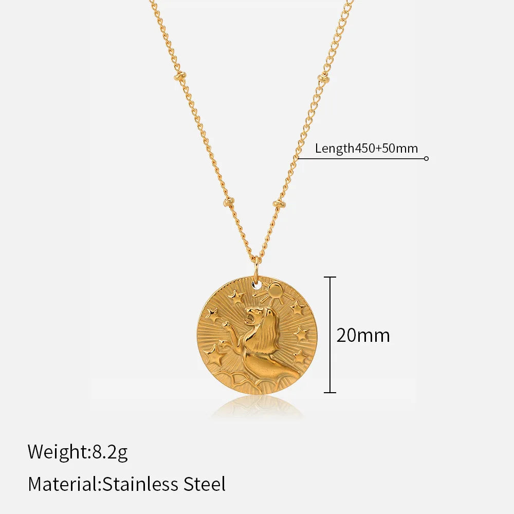 Written In The Stars — Zodiac Sign Necklace