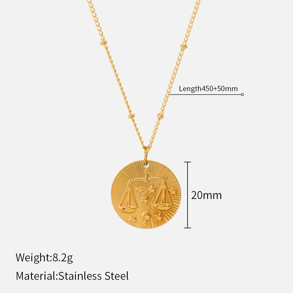 Written In The Stars — Zodiac Sign Necklace