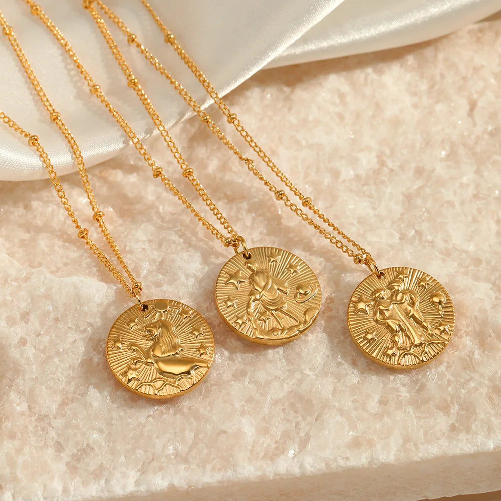 Written In The Stars — Zodiac Sign Necklace