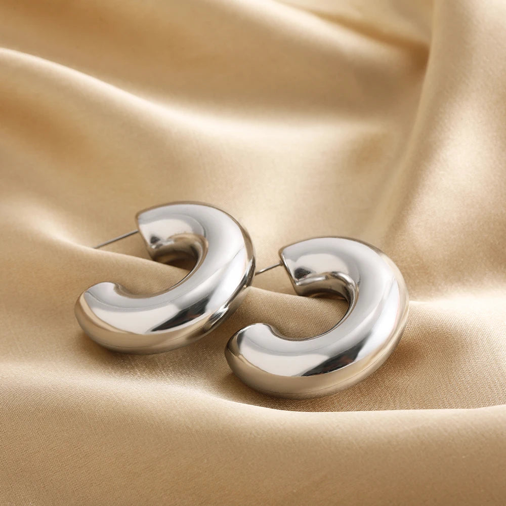 Bold Gold Hoops - Statement Edition