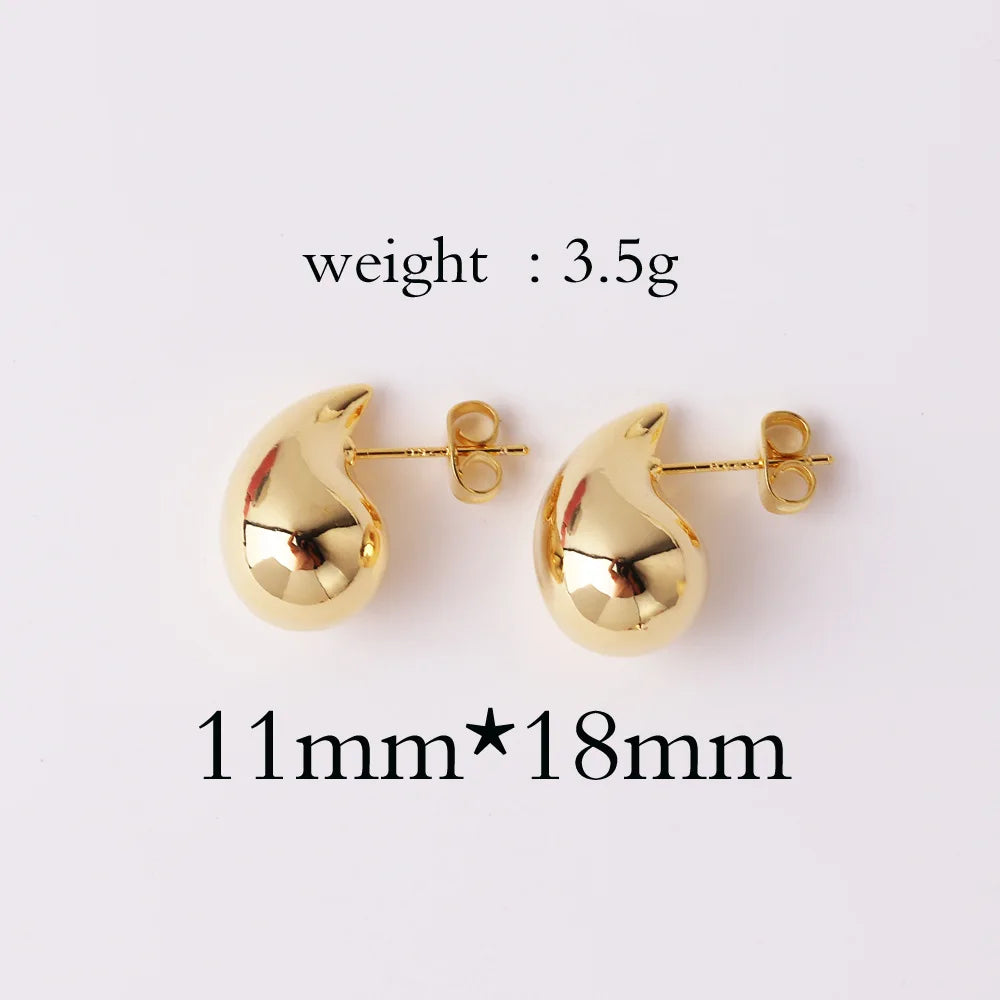 Vintage-Inspired Gold Hoops
