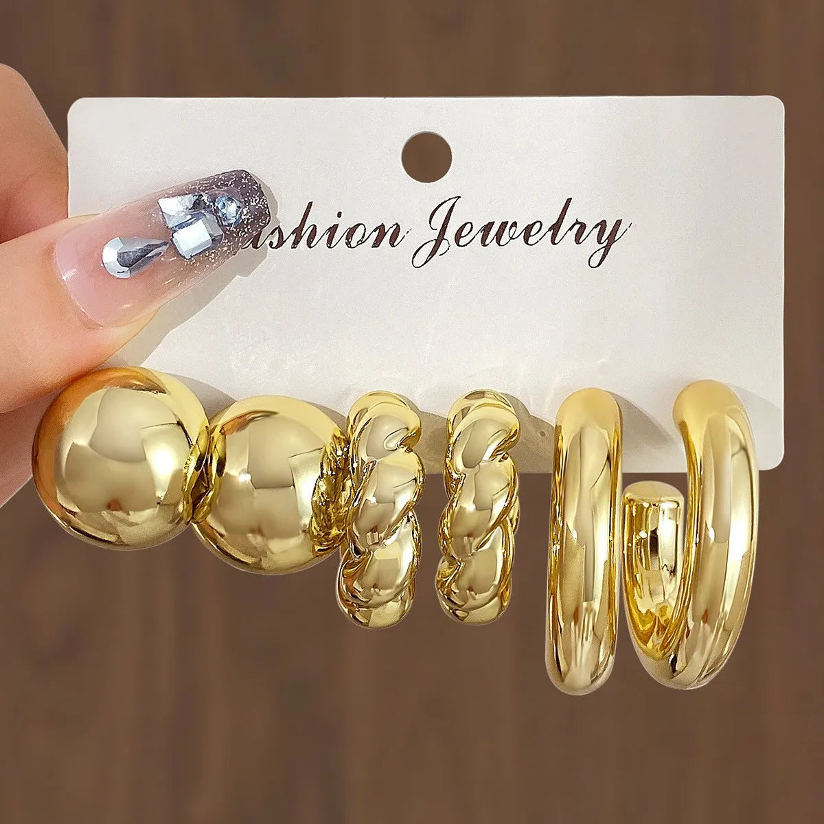 The Gold Edit — 6-Piece Hoop Set