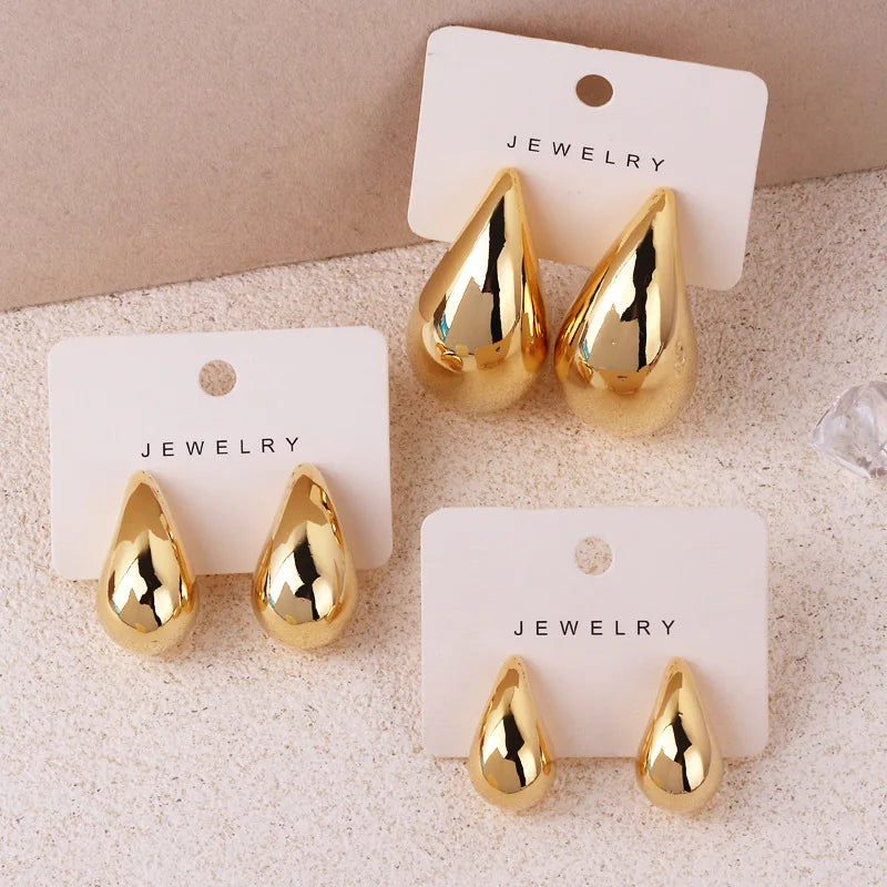 Vintage-Inspired Gold Hoops