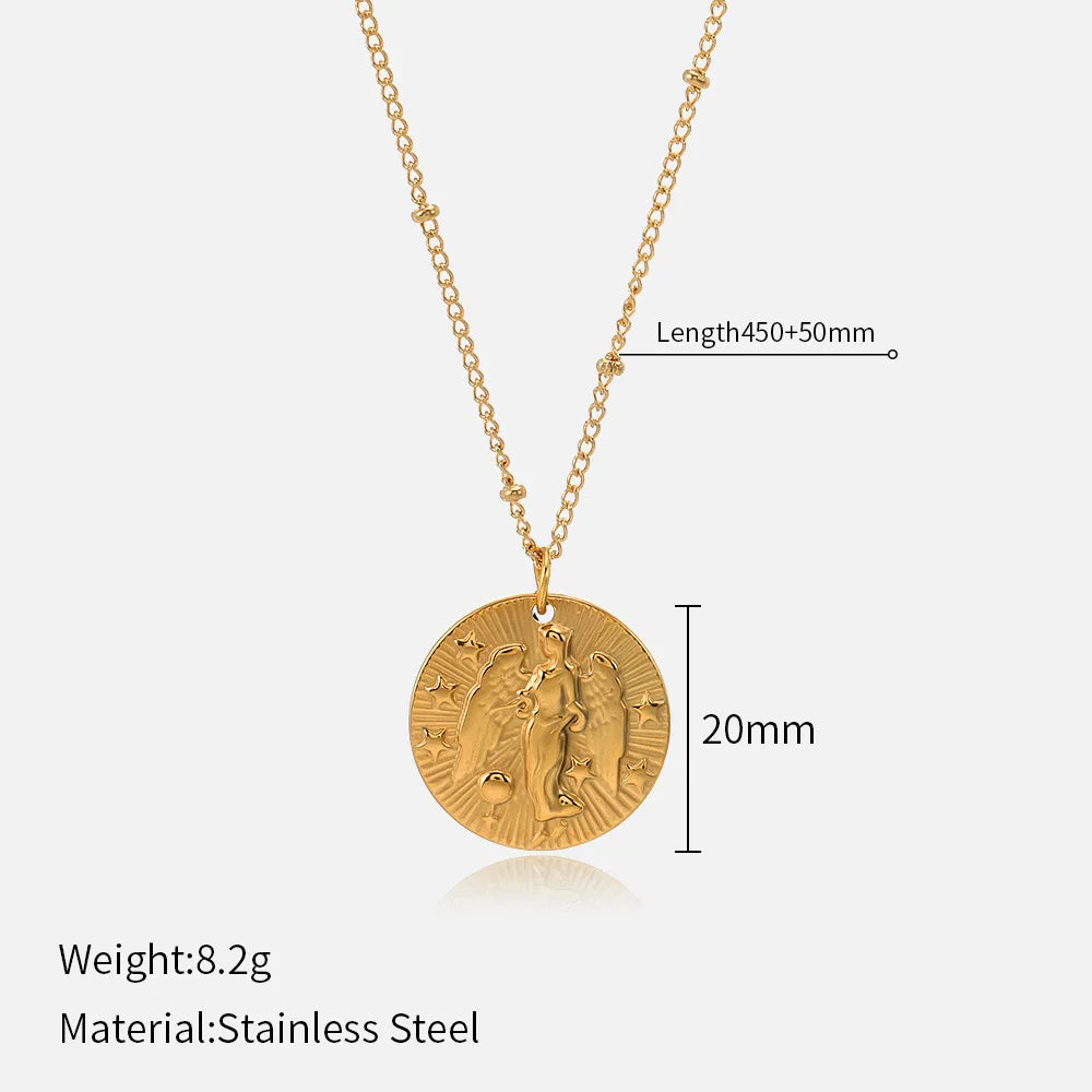 Written In The Stars — Zodiac Sign Necklace