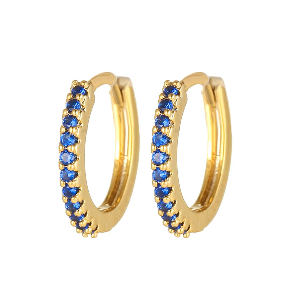 Blue Zircon Evil Eye Drops