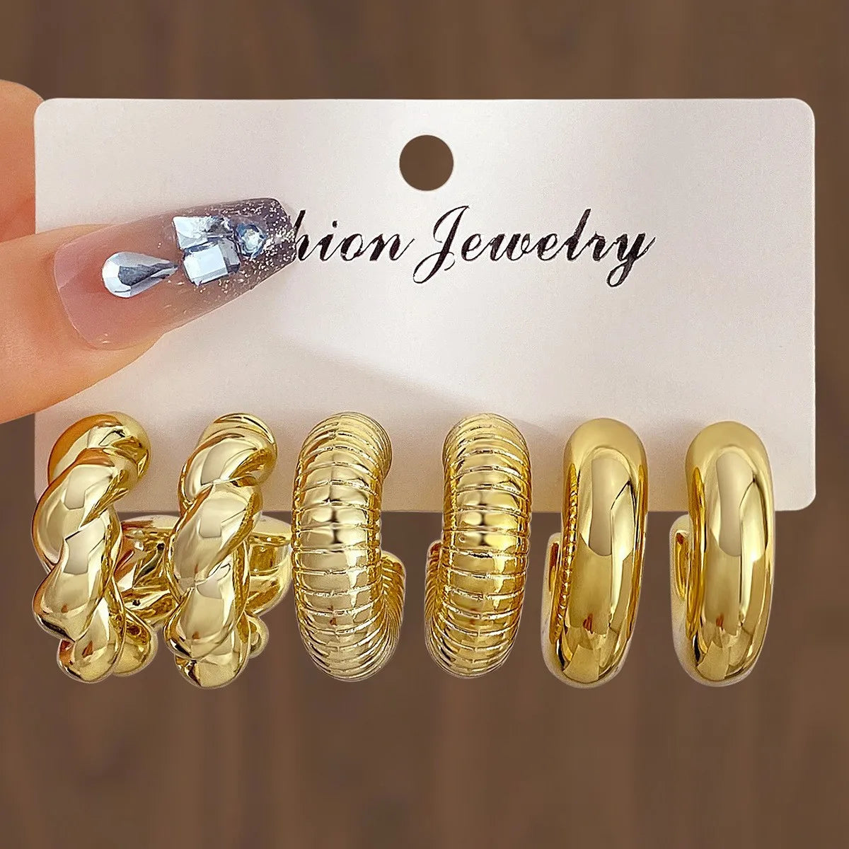 The Gold Edit — 6-Piece Hoop Set