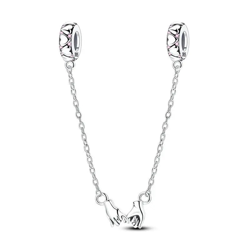 Evil Eye & Tree of Life Charm - 925 Sterling Silver, Blue Zircon