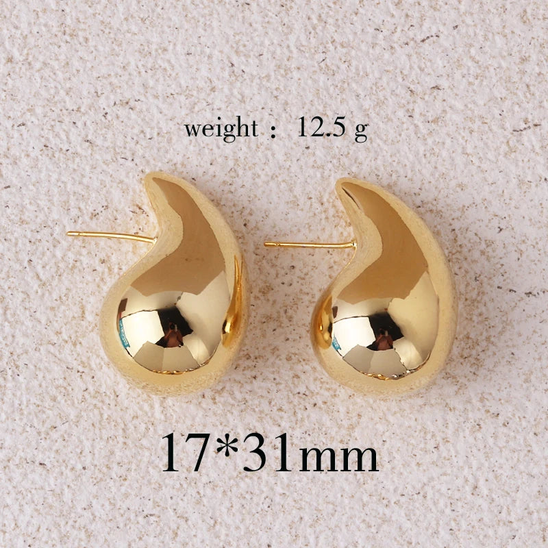 Vintage-Inspired Gold Hoops